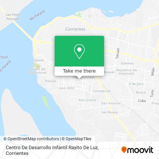 Centro De Desarrollo Infantil Rayito De Luz map