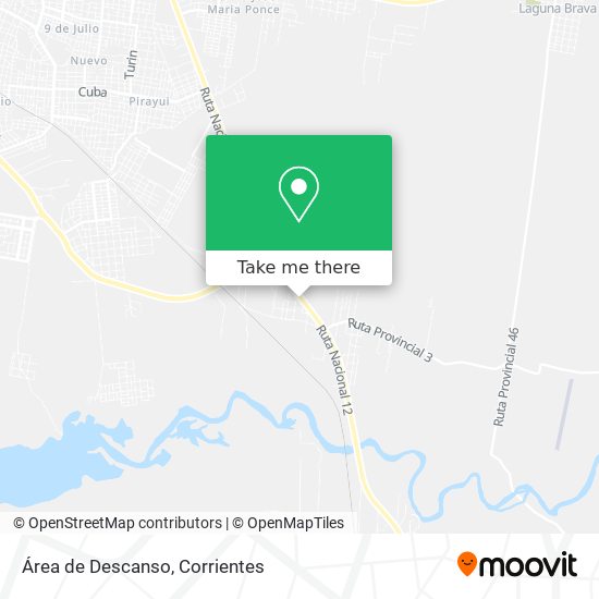 Área de Descanso map