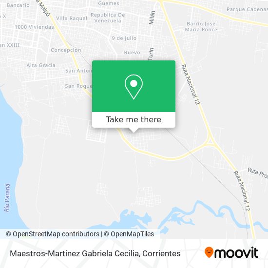 Maestros-Martinez Gabriela Cecilia map