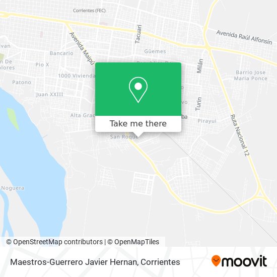 Mapa de Maestros-Guerrero Javier Hernan