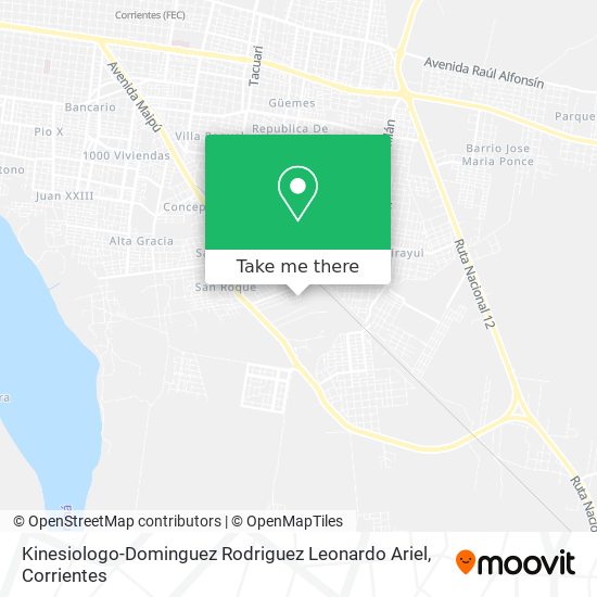 Kinesiologo-Dominguez Rodriguez Leonardo Ariel map