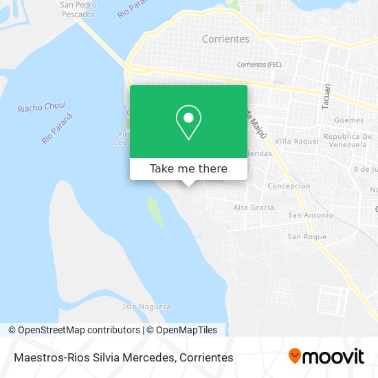 Maestros-Rios Silvia Mercedes map
