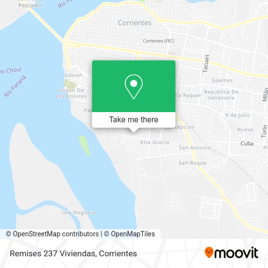 Remises 237 Viviendas map