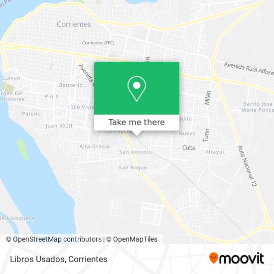 Mapa de Libros Usados