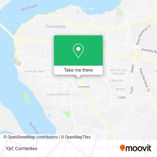 Ypf map