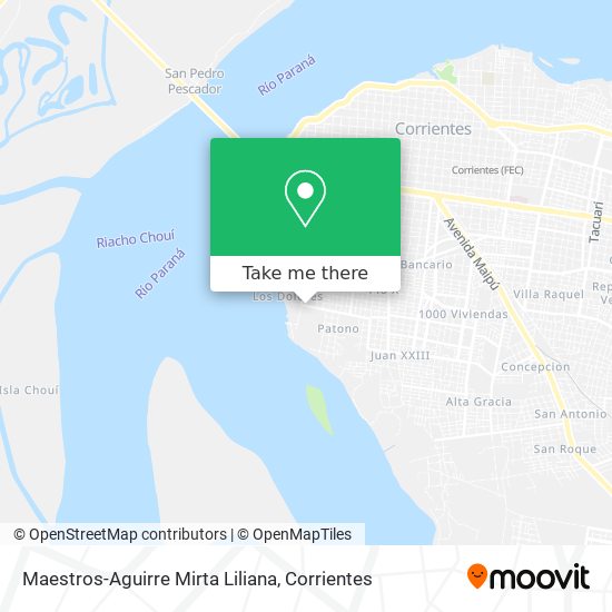 Mapa de Maestros-Aguirre Mirta Liliana