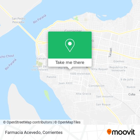 Farmacia Acevedo map