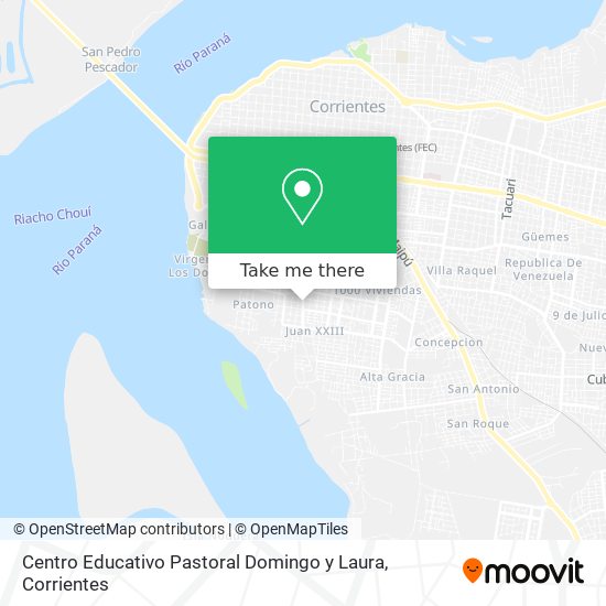 Centro Educativo Pastoral Domingo y Laura map