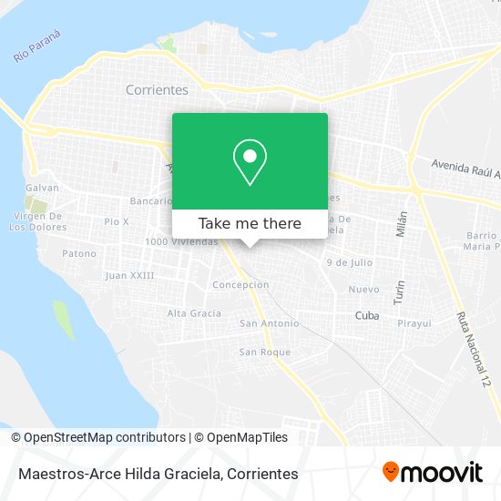 Mapa de Maestros-Arce Hilda Graciela