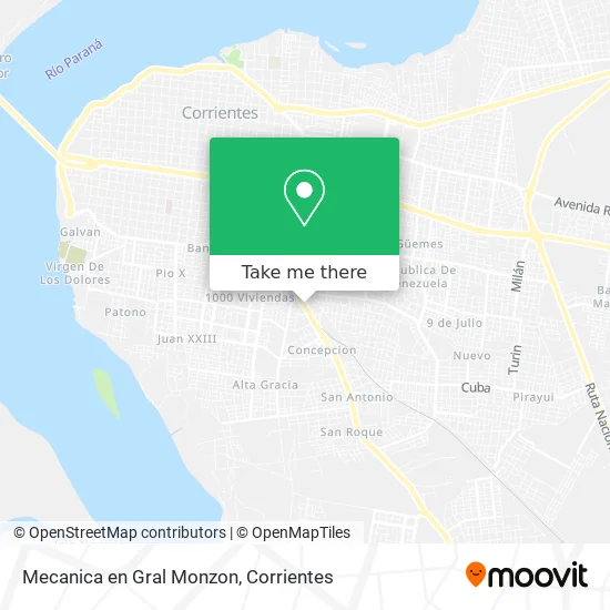 Mecanica en Gral Monzon map