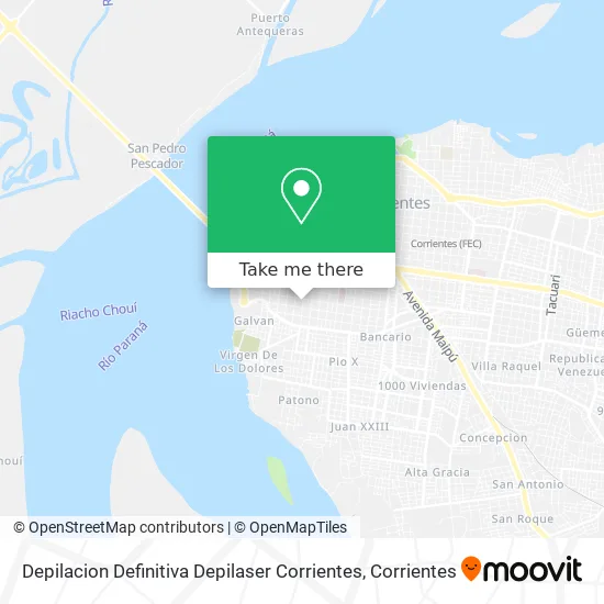 Depilacion Definitiva Depilaser Corrientes map