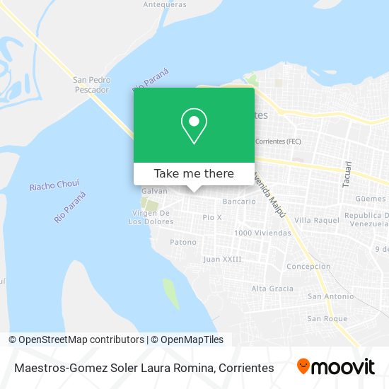 Maestros-Gomez Soler Laura Romina map