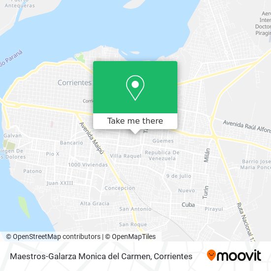 Maestros-Galarza Monica del Carmen map