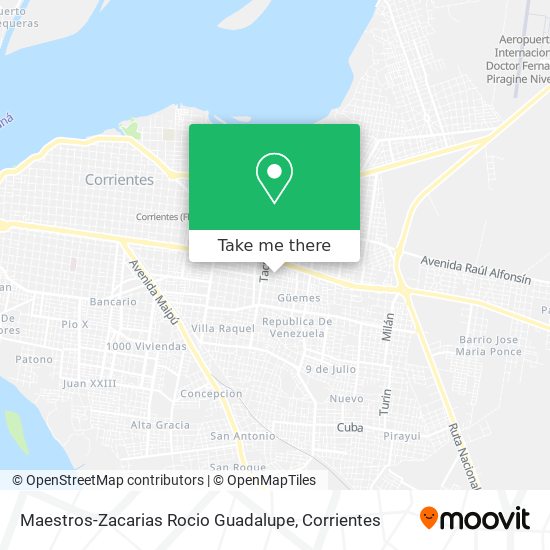 Maestros-Zacarias Rocio Guadalupe map