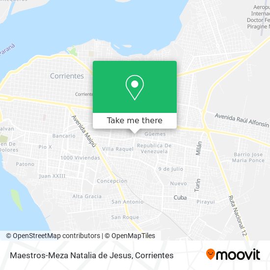 Maestros-Meza Natalia de Jesus map