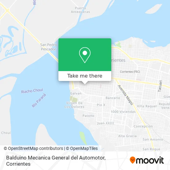 Balduino Mecanica General del Automotor map