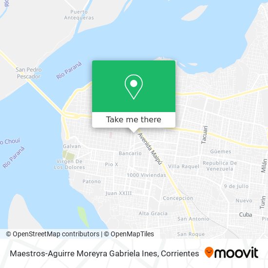 Mapa de Maestros-Aguirre Moreyra Gabriela Ines