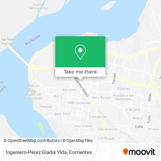 Ingeniero-Perez Gladis Ylda map