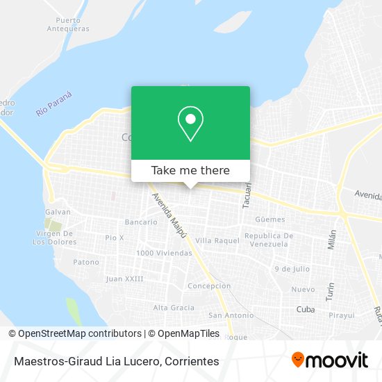 Maestros-Giraud Lia Lucero map
