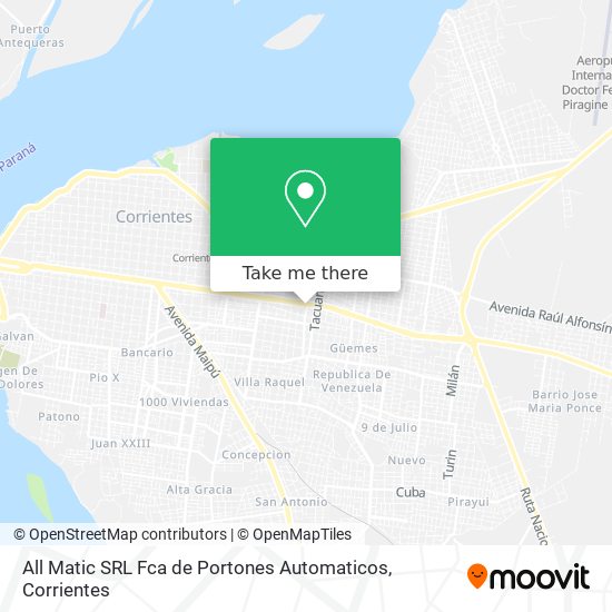 All Matic SRL Fca de Portones Automaticos map