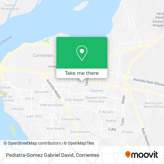 Pediatra-Gomez Gabriel David map
