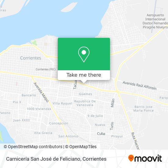 Carnicería San José de Feliciano map