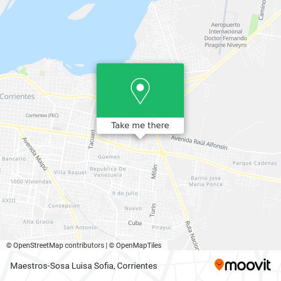 Maestros-Sosa Luisa Sofia map
