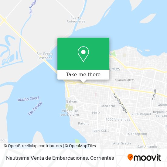 Nautisima Venta de Embarcaciones map
