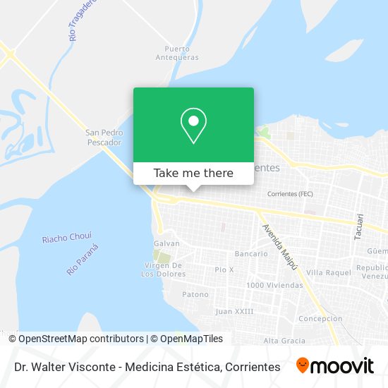 Dr. Walter Visconte - Medicina Estética map