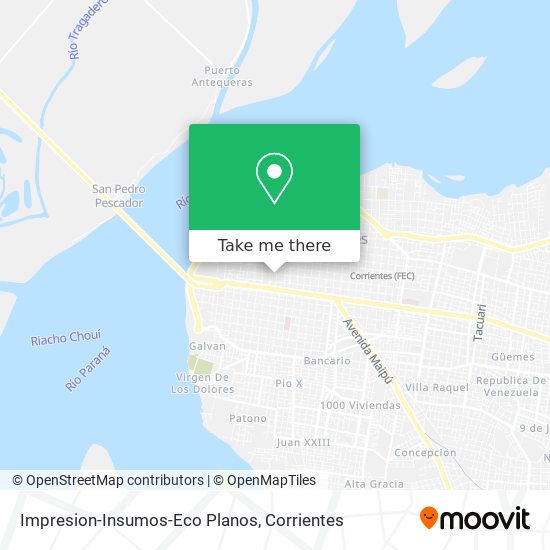 Impresion-Insumos-Eco Planos map