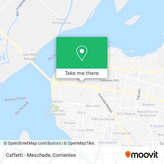 Mapa de Caffetti - Meschede
