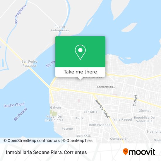 Mapa de Inmobiliaria Seoane Riera