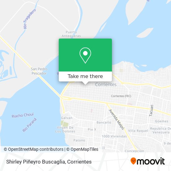 Mapa de Shirley Piñeyro Buscaglia