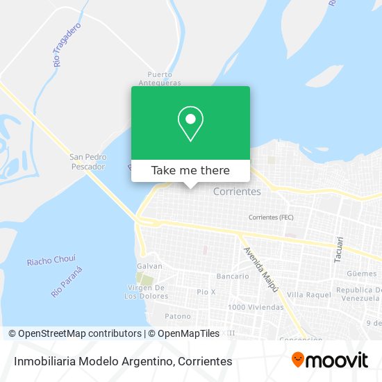 Inmobiliaria Modelo Argentino map