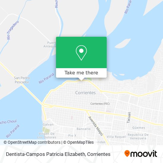Dentista-Campos Patricia Elizabeth map