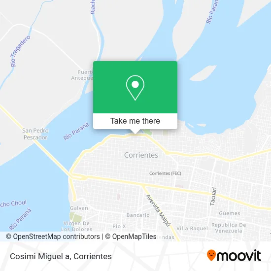Cosimi Miguel a map
