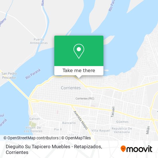 Dieguito Su Tapicero Muebles - Retapizados map