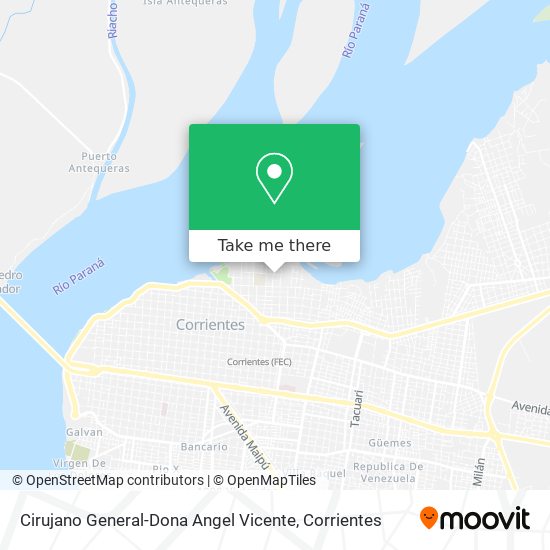 Cirujano General-Dona Angel Vicente map