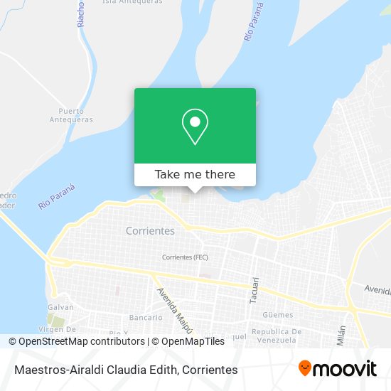 Maestros-Airaldi Claudia Edith map