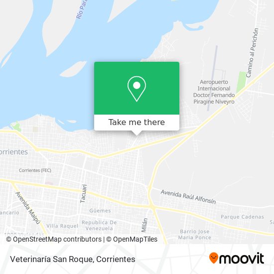 Veterinaría San Roque map