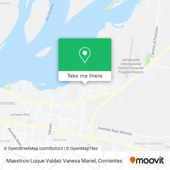 Maestros-Luque Valdez Vanesa Mariel map