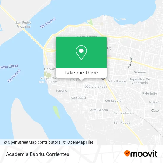 Academia Espriu map