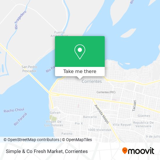 Simple & Co Fresh Market map