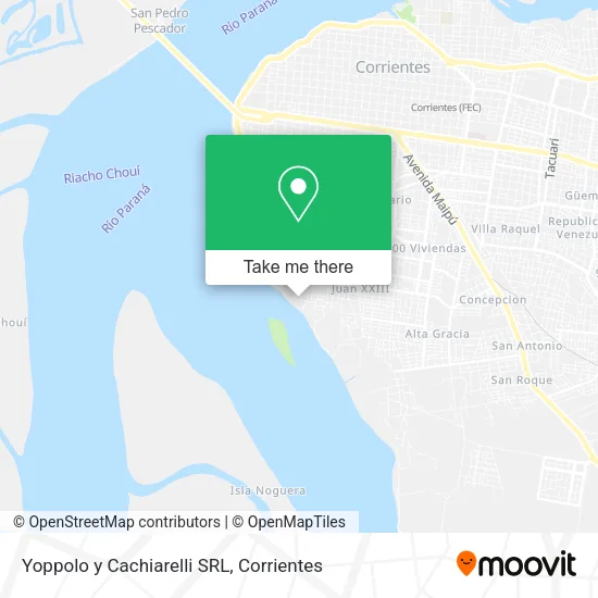 Yoppolo y Cachiarelli SRL map