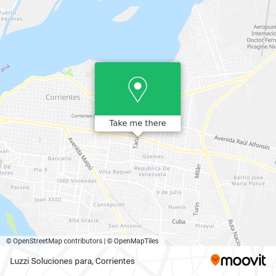 Luzzi Soluciones para map