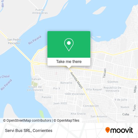 Servi Bus SRL map