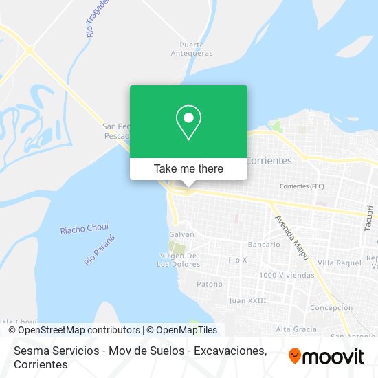 Sesma Servicios - Mov de Suelos - Excavaciones map