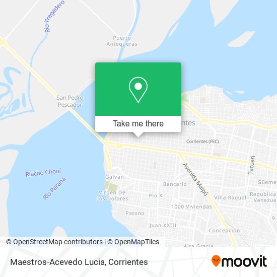 Maestros-Acevedo Lucia map