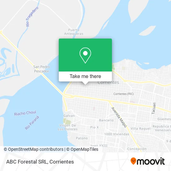 ABC Forestal SRL map