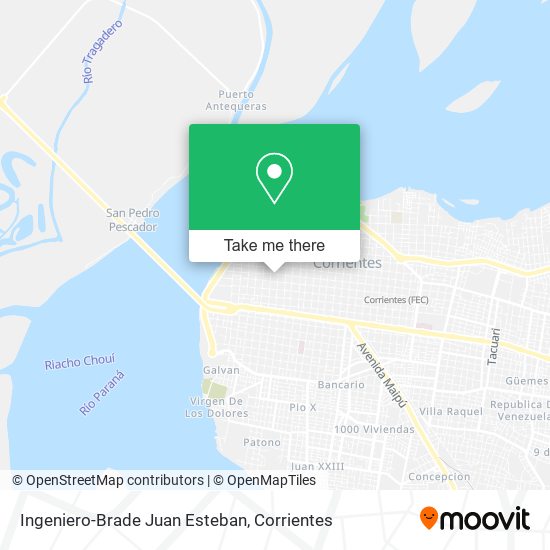 Ingeniero-Brade Juan Esteban map